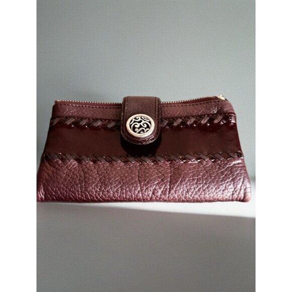 Brighton Handbag Hobo Soft Leather Beaded Bag NWOT Amethyst - Picture 13 of 16